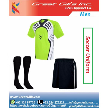 Latest football uniform soccer wear / football costumes / soccer wear